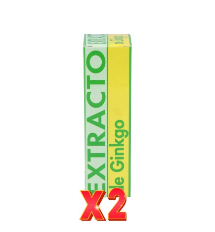 Pack de 2 unidades Extracto De Ginkgo 31 Ml. EQUISALUD