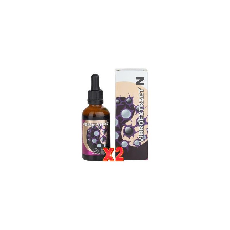 Pack de 2 unidades Vibroextract Sistema Nervioso 50 Ml. EQUISALUD Pack de 2 unidades Vibroextract Sistema Nervioso 50 Ml. EQUISALUD