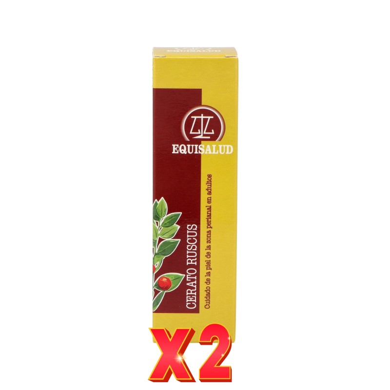 Pack de 2 unidades Cerato Ruscus 50 Gr. 50 Gr. EQUISALUD Pack de 2 unidades Cerato Ruscus 50 Gr. 50 Gr. EQUISALUD