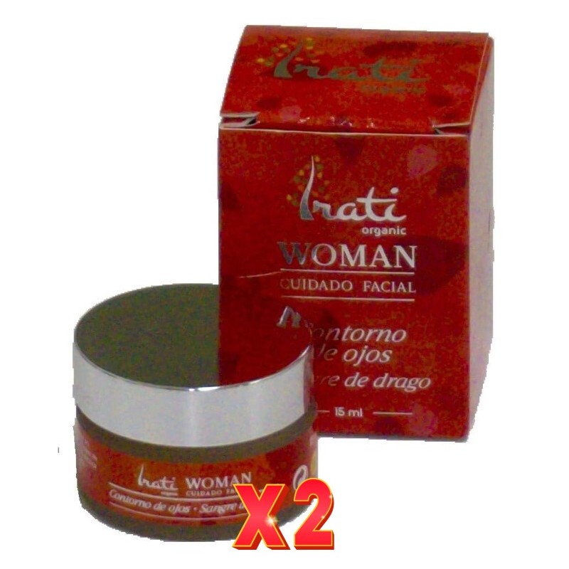 Pack de 2 unidades Contorno De Ojos Con Sangre De Drago 15 Ml. IRATI ORGANIC Pack de 2 unidades Contorno De Ojos Con Sangre De Drago 15 Ml. IRATI ORGANIC