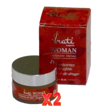 Pack de 2 unidades Contorno De Ojos Con Sangre De Drago 15 Ml. IRATI ORGANIC