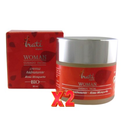 Pack de 2 unidades Crema Rosa Mosqueta 50 Ml. IRATI ORGANIC