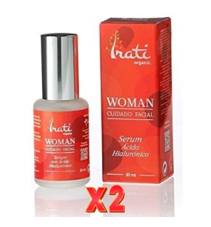 Pack de 2 unidades Serum Con Ácido Hialurónico 30 Ml. IRATI ORGANIC