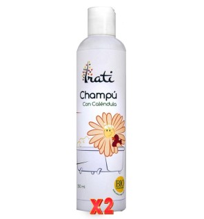 Pack de 2 unidades Champu Infantil 250 Ml. IRATI ORGANIC