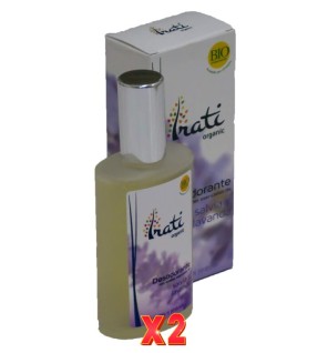 Pack de 2 unidades Desodorante Salvia Y Lavanda  100 Ml. IRATI ORGANIC