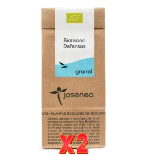 Pack de 2 unidades Biotisana Defensas 40 Gr. Bolsa Kraft Granel 40 Gr. JOSENEA