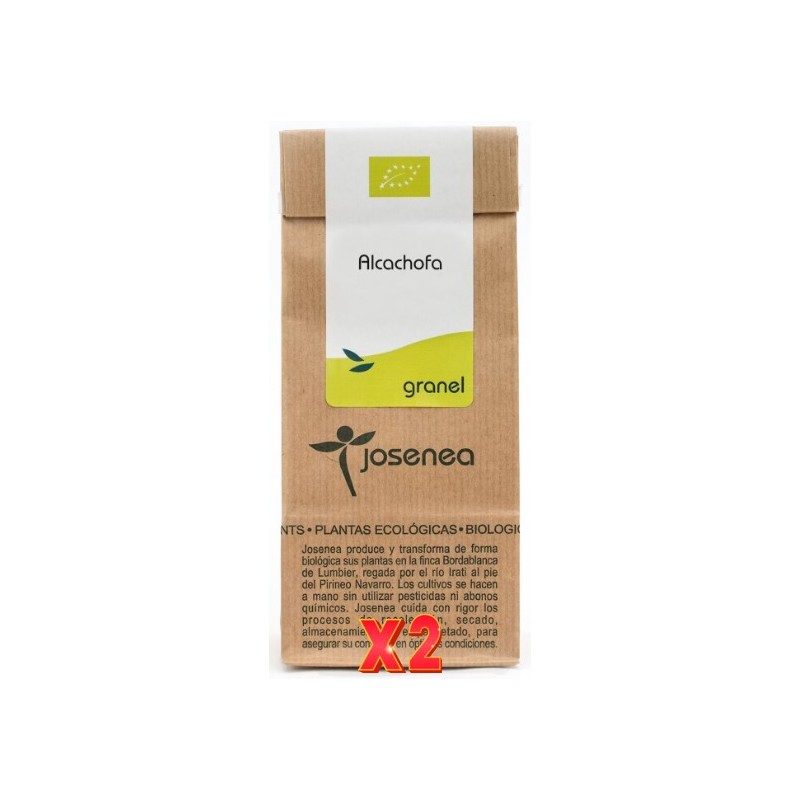 Pack de 2 unidades Alcachofa Bio 50 Gr. Bolsa Kraft Granel 50 Gr. JOSENEA Pack de 2 unidades Alcachofa Bio 50 Gr. Bolsa Kraft Granel 50 Gr. JOSENEA