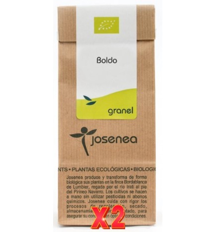 Pack de 2 unidades Boldo Bio 30 Gr. Bolsa Kraft Granel 30 Gr. JOSENEA