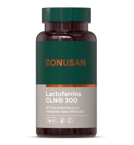 Lactoferrina Cln® 300 60 Cápsulas Gastrorresistentes Bonusan
