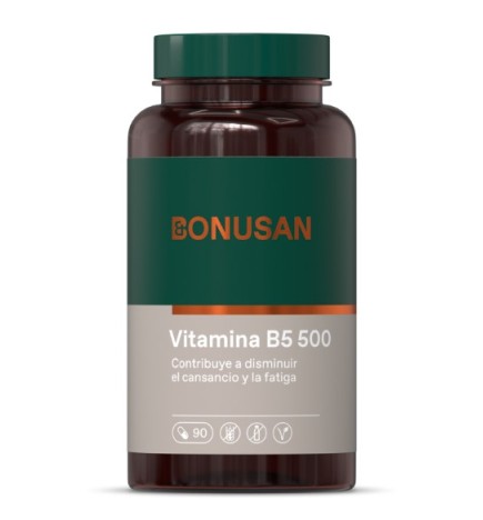 Vitamina B5 500 90 Cápsulas Bonusan