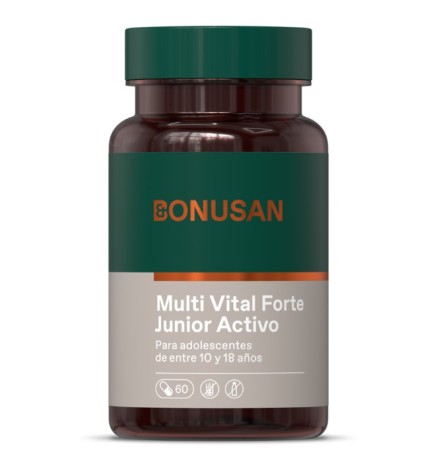Multi Vital Forte Junior Activo 60 Cápsulas Bonusan