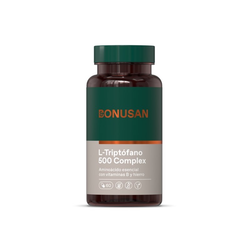 L-Triptófano 500 Complex 60 Cápsulas Bonusan