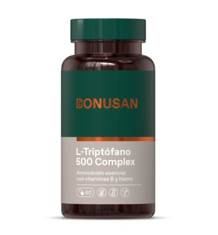 L-Triptófano 500 Complex 60 Cápsulas Bonusan