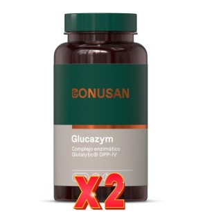 Pack de 2 unidades Glucazym 90 Cápsulas Bonusan