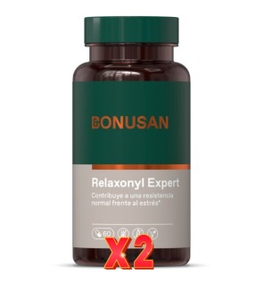 Pack de 2 unidades Relaxonyl Expert 60 Cápsulas Bonusan