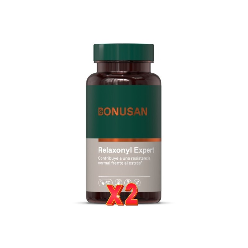 Pack de 2 unidades Relaxonyl Expert 60 Cápsulas Bonusan