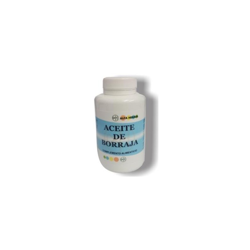 Aceite De Borraja 200Perlas Alfa Herbal Aceite De Borraja 200Perlas Alfa Herbal