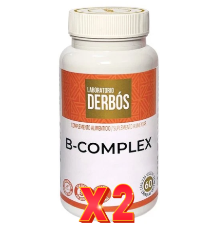 Pack de 2 unidades B-Complex 60 Capsulas Derbos