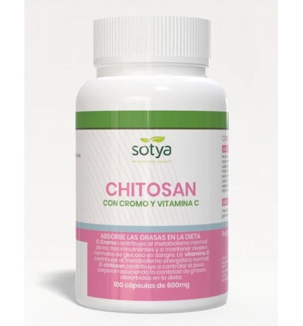 Chitosan 600Mg 100 Capsulas Sotya