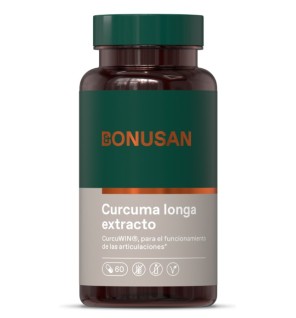 Curcuma Loga Extracto 60 Cápsulas Bonusan
