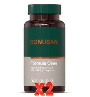 Pack de 2 unidades Fórmula Ósea 60 Comprimidos Bonusan