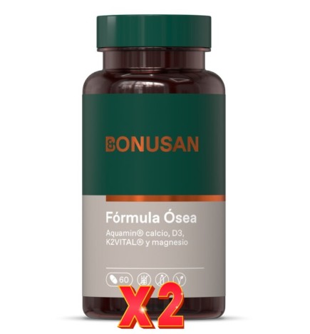 Pack de 2 unidades Fórmula Ósea 60 Comprimidos Bonusan