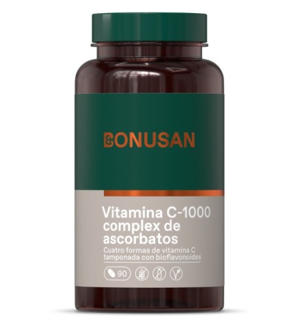 Vitamina C-1000 Complex De Ascorbatos 90 Comprimidos Bonusan