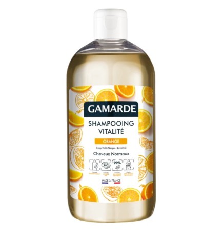 Champú Revitalizante Naranja Bio Gamarde 500 Ml