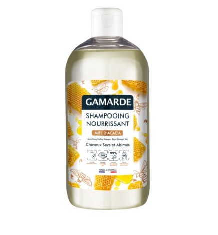 Champú Nutritivo Miel Acacia Bio Gamarde 500 Ml