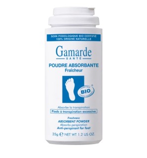 Polvos Absorbentes Pies Bio 35Gr Gamarde