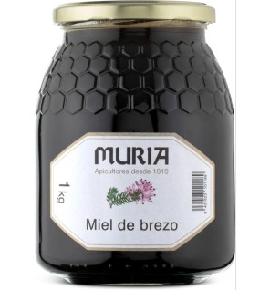 Tarro De Miel Brezo 1 Kg Muria