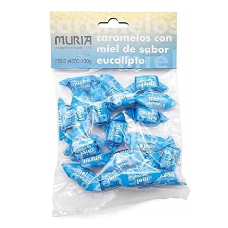 Caramelos Miel Y Eucalipto 100 Grs Muria