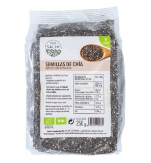 Semilla De Chia Bio 250 Gr Eco Salim