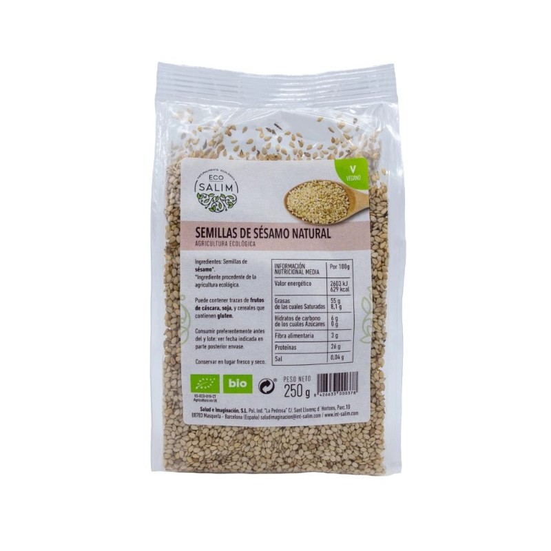 Sésamo Natural Bio 250 Gr Eco Salim