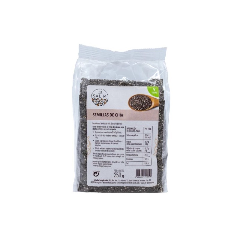 Semilla De Chia 250Gr Int Salim Semilla De Chia 250Gr Int Salim