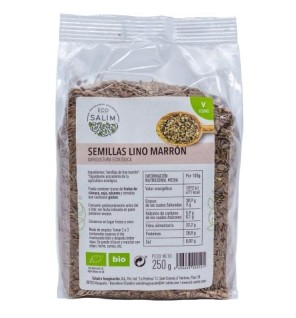 Semilla Lino Marrón Bio 250Gr Eco Salim