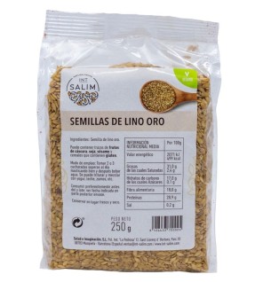 Semillas De Lino Dorado 250Gr.