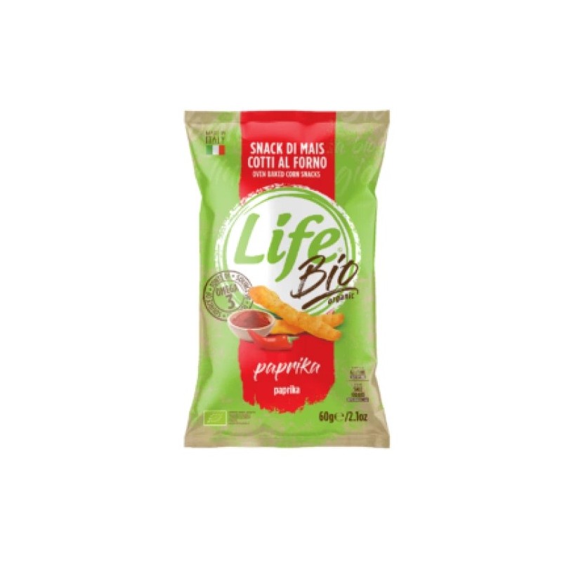 Snack De Maiz Y Paprika Bio 60G
