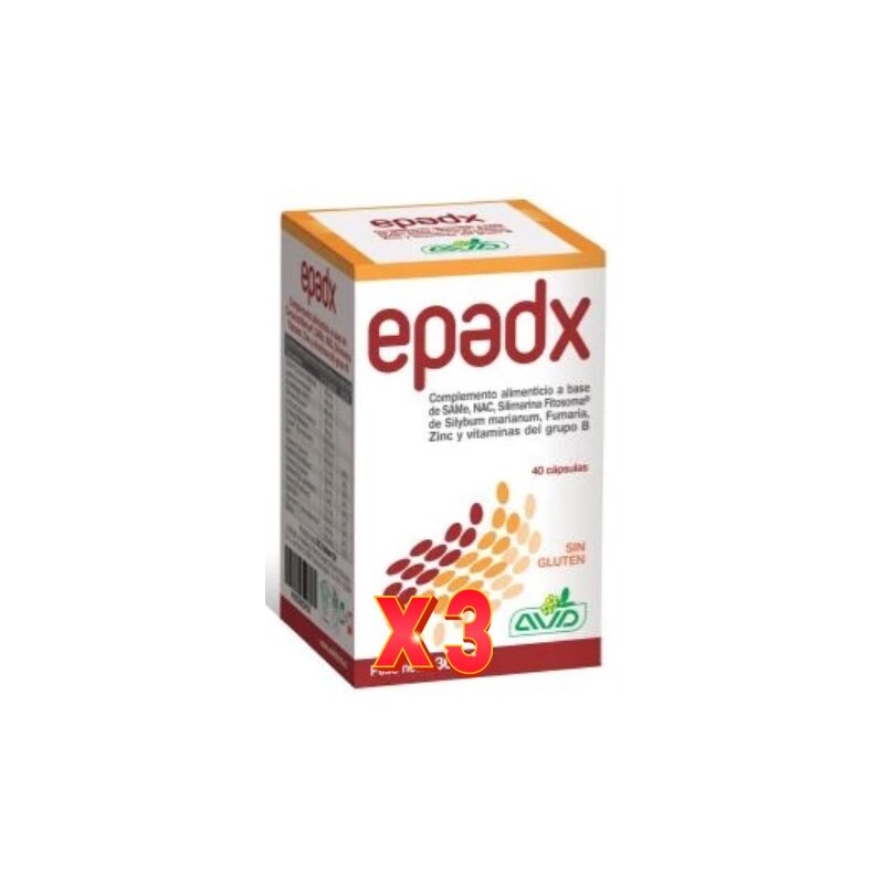 Pack de 3 unidades Epadx 40Cap. - Avd Reform Pack de 3 unidades Epadx 40Cap. - Avd Reform