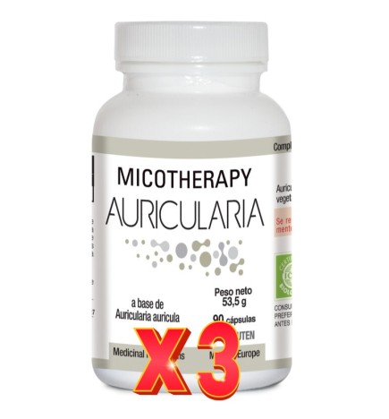 Pack de 3 unidades Micotherapy Auricularia 90Cap. - Avd Reform