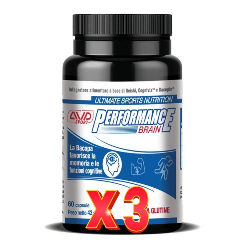 Pack de 3 unidades Performance Brain 60Cap.-Avd Reform