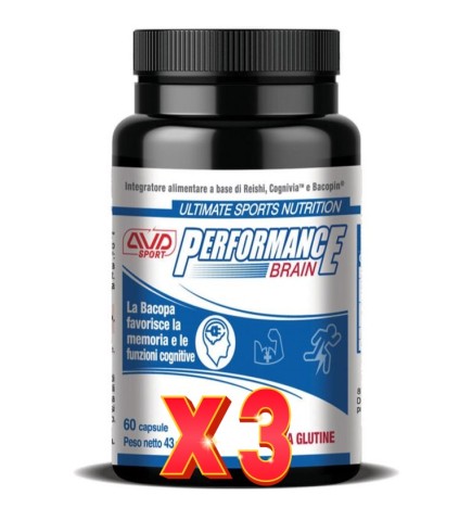 Pack de 3 unidades Performance Brain 60Cap.-Avd Reform