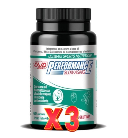 Pack de 3 unidades Performance Slow Aging 60Cap.-Avd Reform