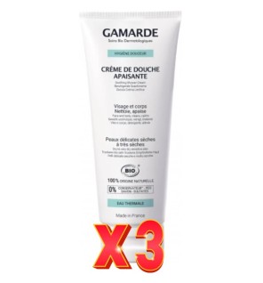 Pack de 3 unidades Crema De Ducha Relajante 200Ml. Bio