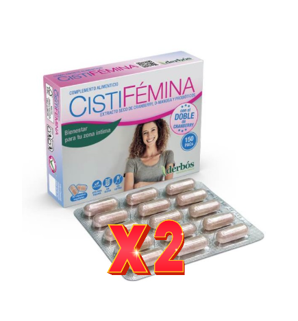 Pack de 2 unidades Cistifemina 30 Cap Derbos