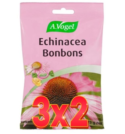 Pack de 3x2 unidades Echinacea Bonbons Bolsa 75 Gr Vogel