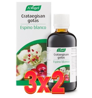 Pack de 3x2 unidades Crataegisan Gotas 100 Ml Vogel
