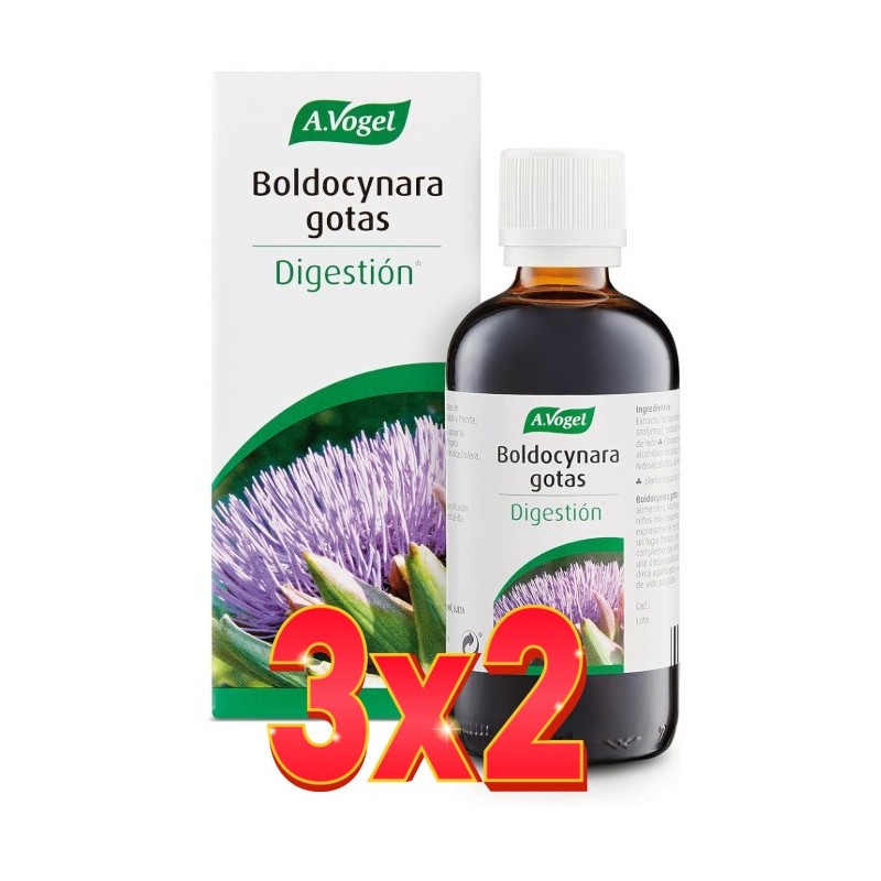 Pack de 3x2 unidades Boldocynara Gotas 100 Ml Vogel Pack de 3x2 unidades Boldocynara Gotas 100 Ml Vogel