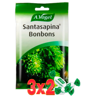 Pack de 3x2 unidades Santasapina Bonbons Bolsa 100 Gramos Vogel