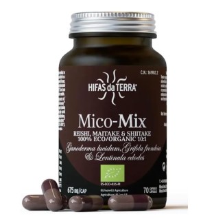 Mico-Mix+Vit C Eco  70 Capsulas Hifas da Terra